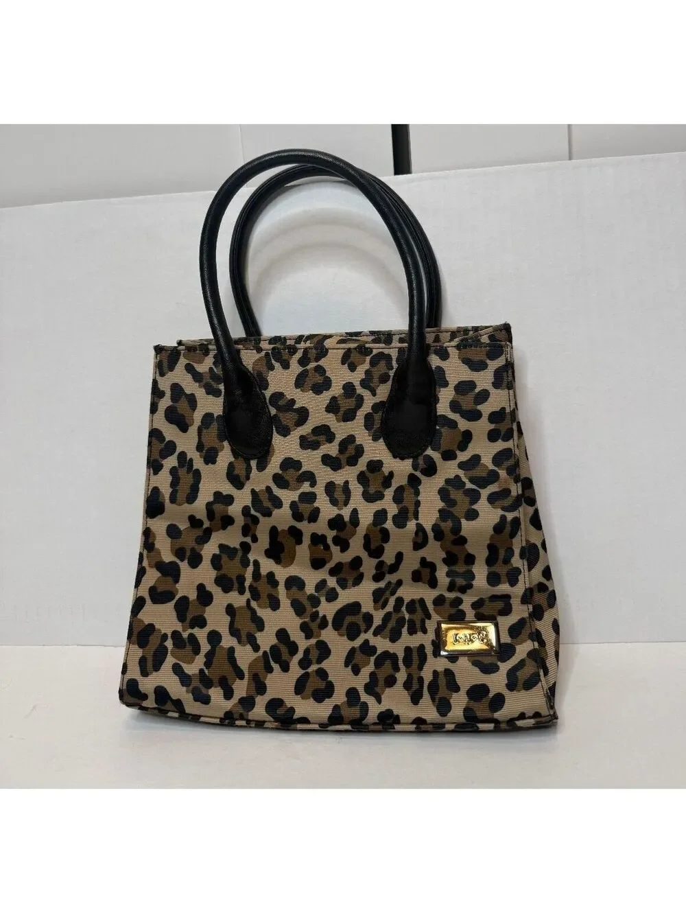 INC Leopard Print Satchel Handbag Animal Print Purse